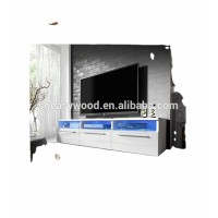 Hot sale simple modern TV stand high gloss TV cabinet wooden TV unit LED design