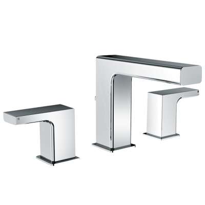 Two Handle Deck Mounted Bathroom Faucets