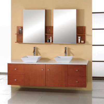 Wholesale Modern European Style Two Mirror Cabinets Bathroom Cabinets