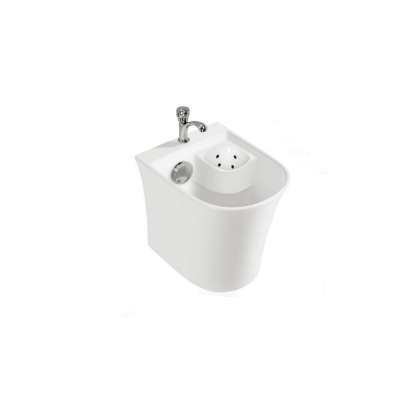 White Ceramic Mop Tub