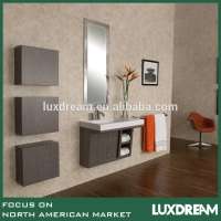 30 inch wall hung ADA bathroom vanity with resin basin